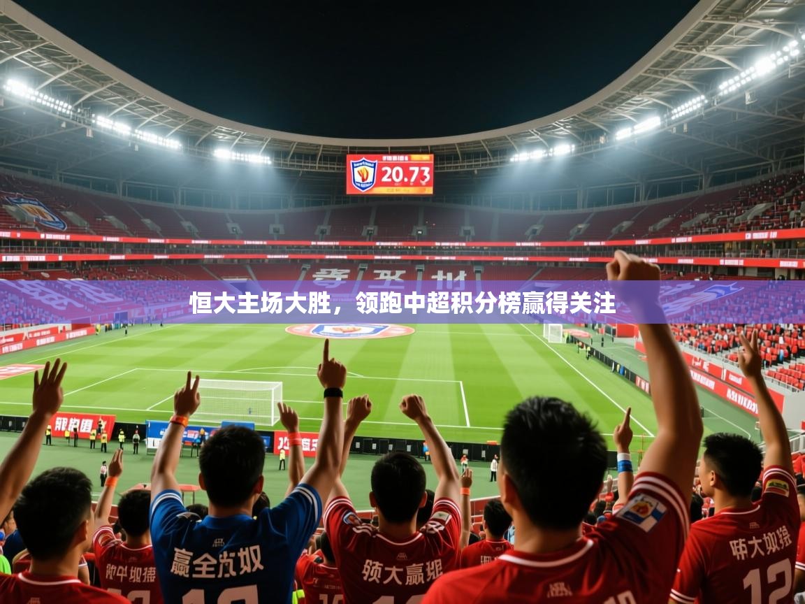 2025完美体育官网恒大主场大胜,领跑中超积分榜赢得关注  第2张